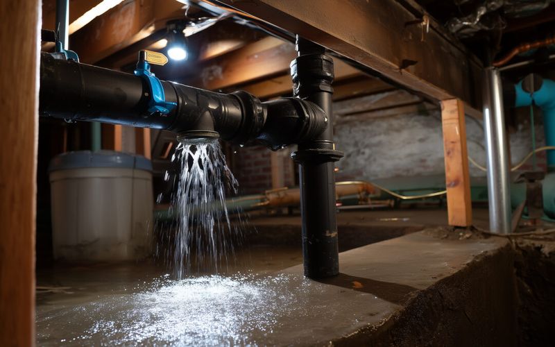 Copper water supply piping serviced by Best Coast Plumbing